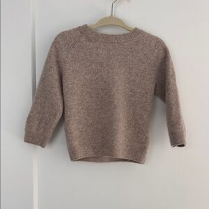 H&M Cozy Tan Knit Sweater